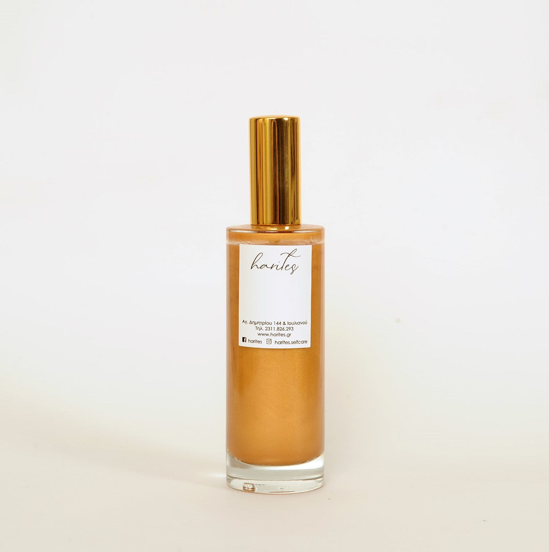 Body Oil με Shimmer με Αιθέριο Έλαιο 100ml